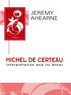 cover image of Michel de Certeau